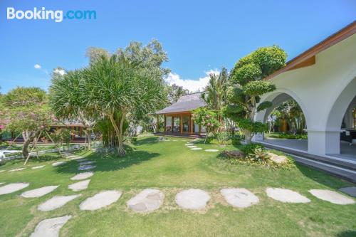 Appartement avec terrasse pour couples.