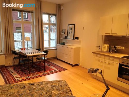 Homey place in Luneburg with wifi and terrace.