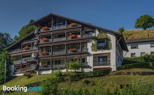 Apartamento pequeño con terraza