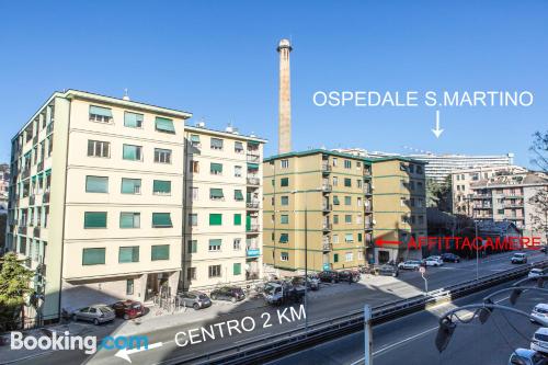 Apartamento de 25m2 en Genova con calefacción y conexión a internet