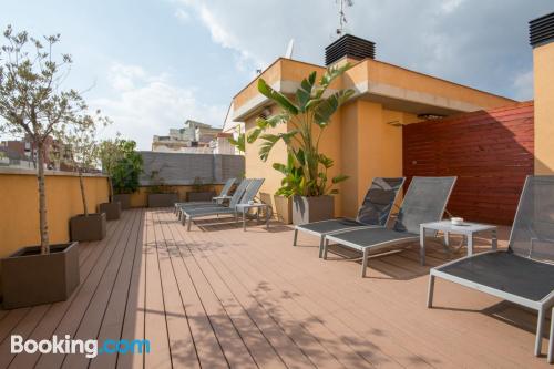 Apartment with terrace. Barcelona calling!