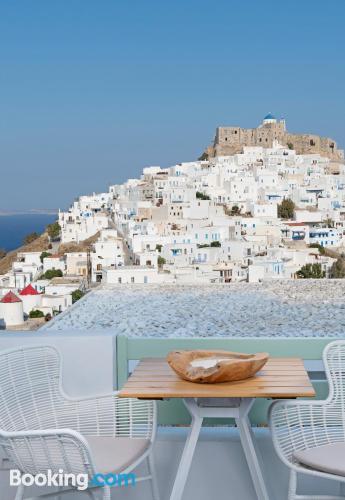 One bedroom apartment home in Astypalaia Town with terrace!.