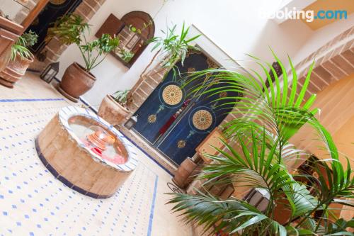 Two bedroom place in Essaouira with heating and internet