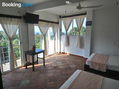 Apartamento de 25m2 en Puerto Escondido con terraza y conexión a internet