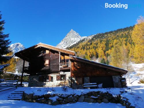 Appartement avec Wifi et terrasse. Chamonix-Mont-Blanc est votre!