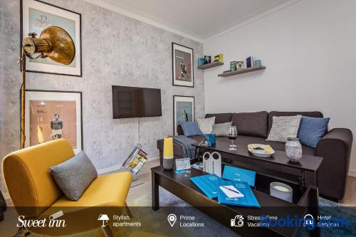 Apartamento con internet. ¡Perfecto!