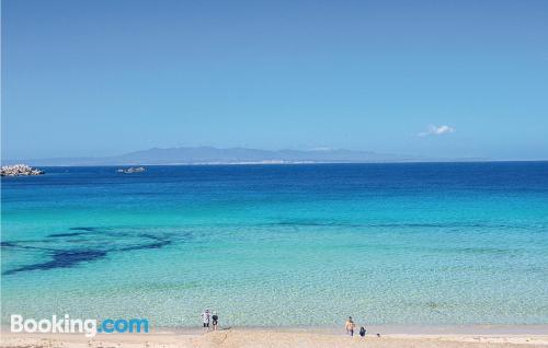 Porto Rotondo aan zijn voeten!. Het centrum!.