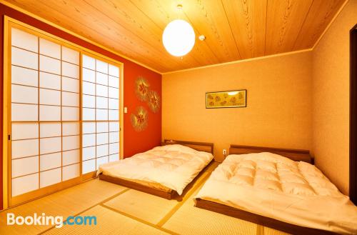 Apartment for six or more in Kyoto.