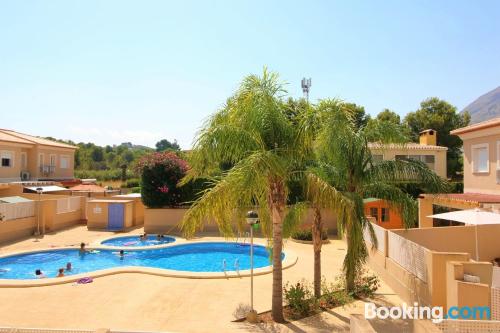 Apartamento con piscina en Denia