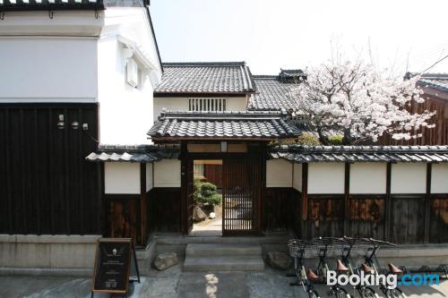 Place for two people. Nara amazing location!