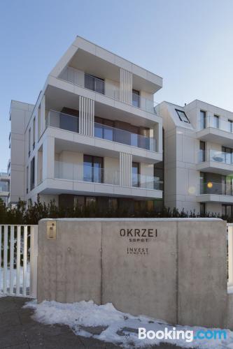 Appartement avec terrasse. Sopot est votre.