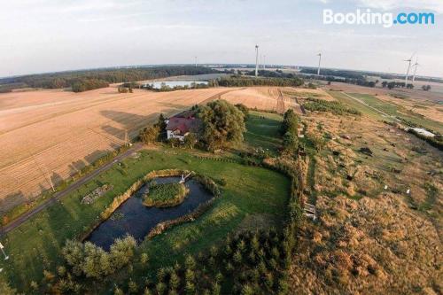 Appartement avec terrasse et internet à Ustronie Morskie. Adapté pour les chiens!.