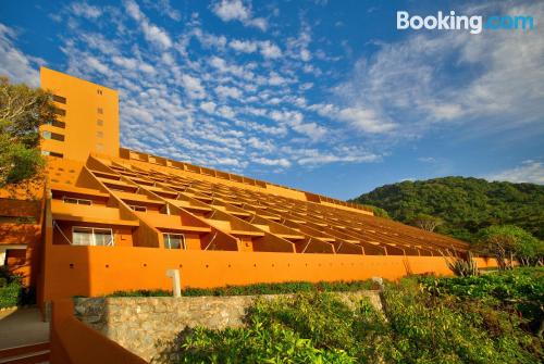 Ixtapa est votre. Terrasse et Internet!