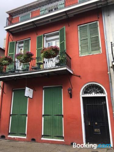 Prático apartamento para duas pessoas em New Orleans