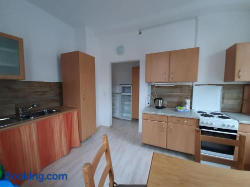 Espacioso apartamento en Freiberg para parejas.