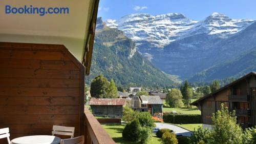 65m2 apt in Les Diablerets. Ideal für gruppen!.