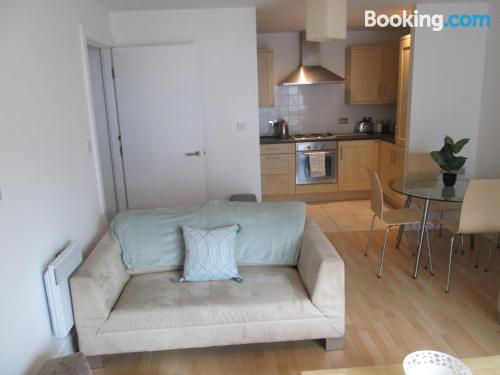 Apartment for six or more in Liverpool with 2 rooms.