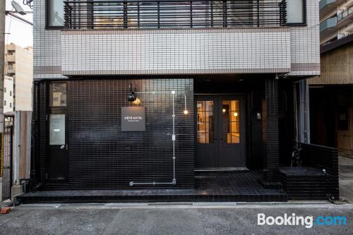 Tiny apartment in Osaka.