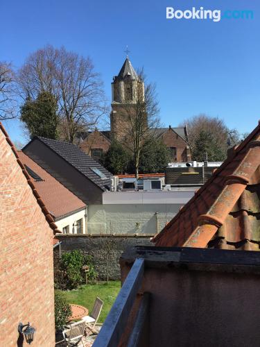 Dans une position centrale et terrasse à Maldegem. Chauffage