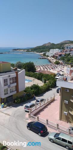 Place with terrace in Kavarna.