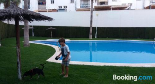 Centro y terraza en Alboraya para dos personas