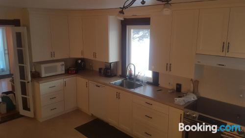 Pet friendly apartment in Saint-Damien. Terrace!.