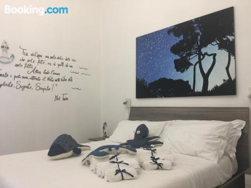 Apartamento com internet, na melhor posição de Piombino.