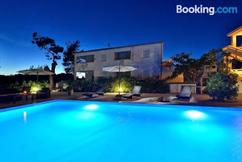 Pool with air-con place. 45m2!