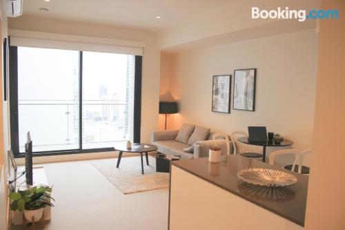 Apartamento con aire acondicionado en buena ubicación de Melbourne