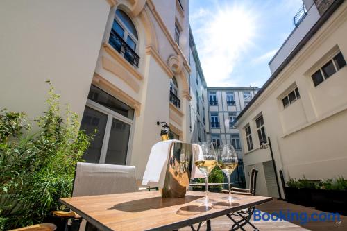 Apartamento para parejas en Reims. ¡Apto para mascotas!