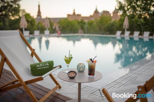 Pratique appartement. Terrasse!