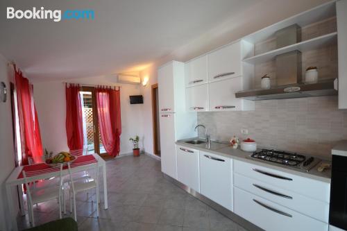 Apartamento de 50m2 em Marina Di Campo. Cães bem-vindos.