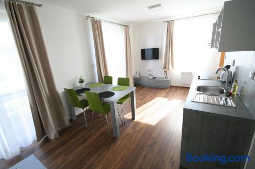 Apartamento bien ubicado con vistas en Lednice.