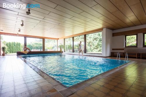 Central apartment with terrace and swimming pool