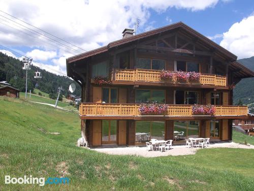 Appartamento con piscina, a Morzine