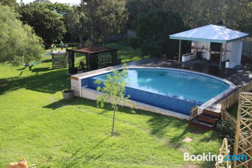 Appartement avec terrasse. Chauffage