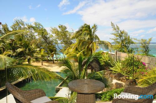 Apartamento com terraço em Belle Mare.