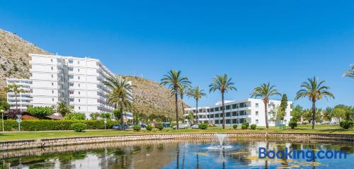 Ferienwohnung in Port d'Alcudia. Balkon!