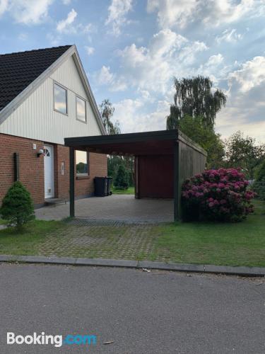 Ferienwohnung mit balkon. In Sonderburg.