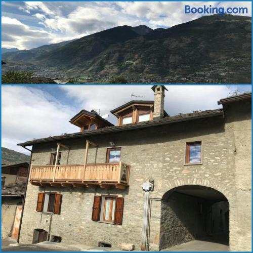 Dog friendly home in Aosta. Huge!