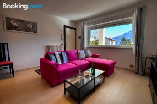 Grand appartement avec deux chambres à Pianello del Lario