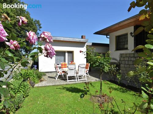 Umfangreiche Ferienwohnung für zwei Personen. Terrasse!