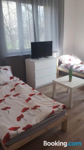 Apartamento com Wi-fi em Sosnowiec