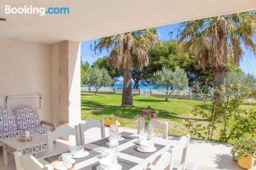 Stay cool: air home in Port d'Alcudia convenient for six or more!