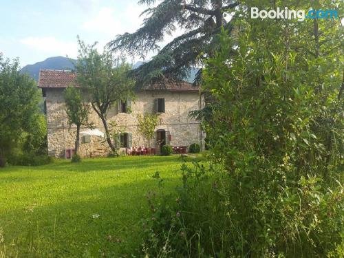 Ferienwohnung in Lizzano in belvedere. Mit Kinderbett