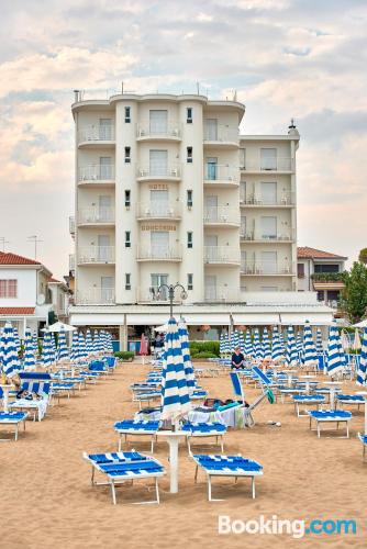 Be cool, there's air-con in Lido Di Jesolo.