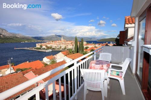 Wohnung für familien. In Korčula.