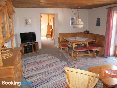 2 bedroom place in Haidmuehle with heating