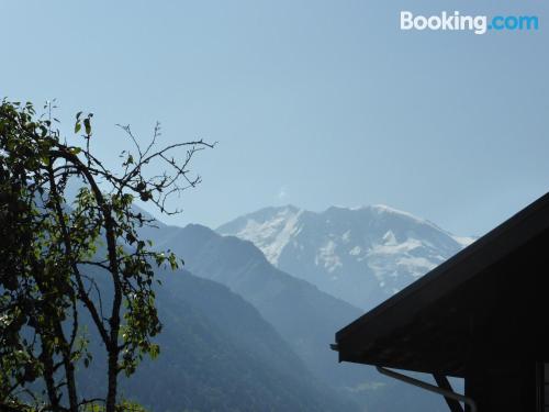 Apartamento com terraço em Saint-Gervais-les-Bains.