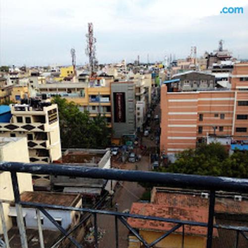 Appartement à Madurai. Terrasse!